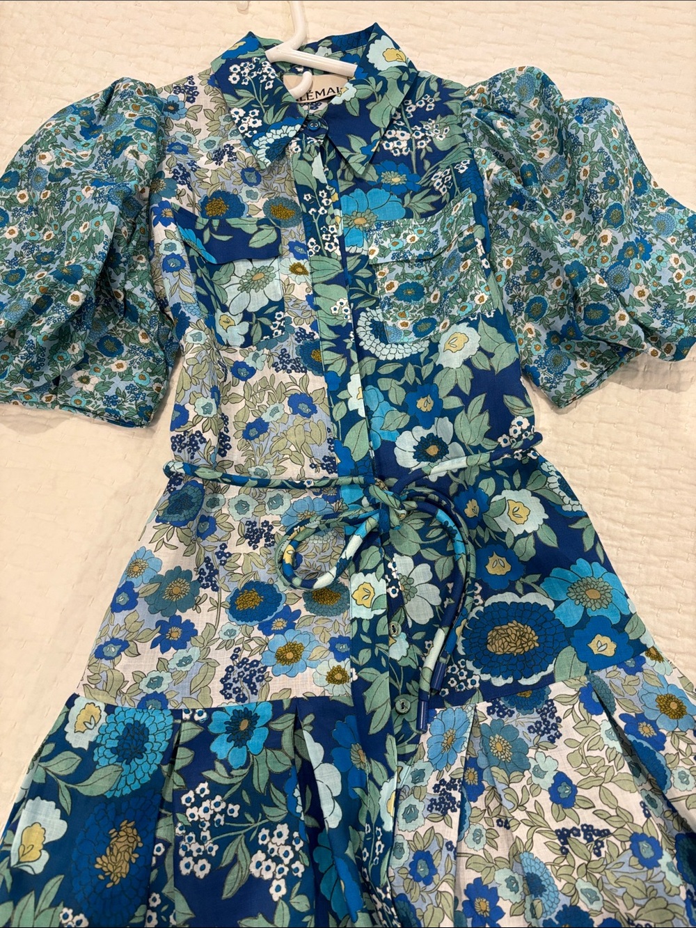 Alemais Blue Dress 0